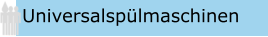 Universalspülmaschinen