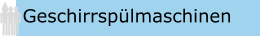 Geschirrspülmaschinen