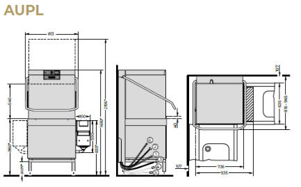 Technische Daten HOBART PREMAX AUPL © Quelle Hobart.de